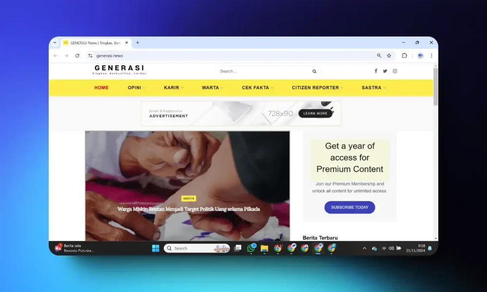 Jasa Pembuatan Website Lombok