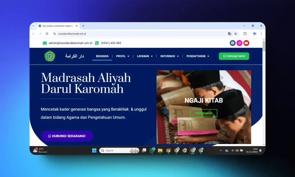 Jasa Pembuatan Website Lombok