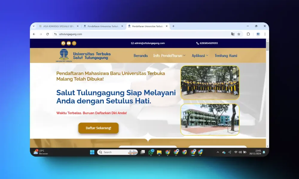 Jasa Pembuatan Website Lombok